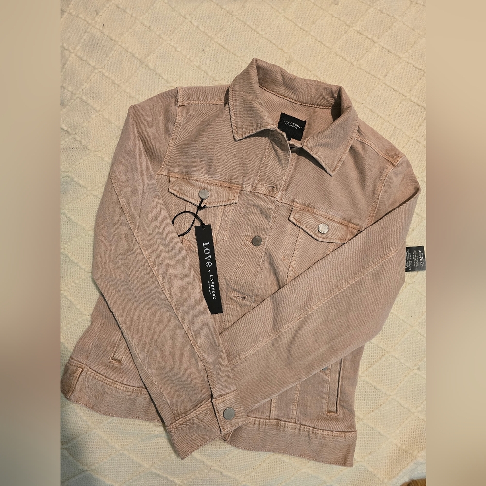 LIVERPOOL LA Blush Jean Jacket
